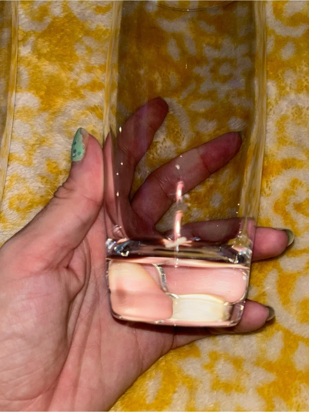 Set of 3 Clear Glasses